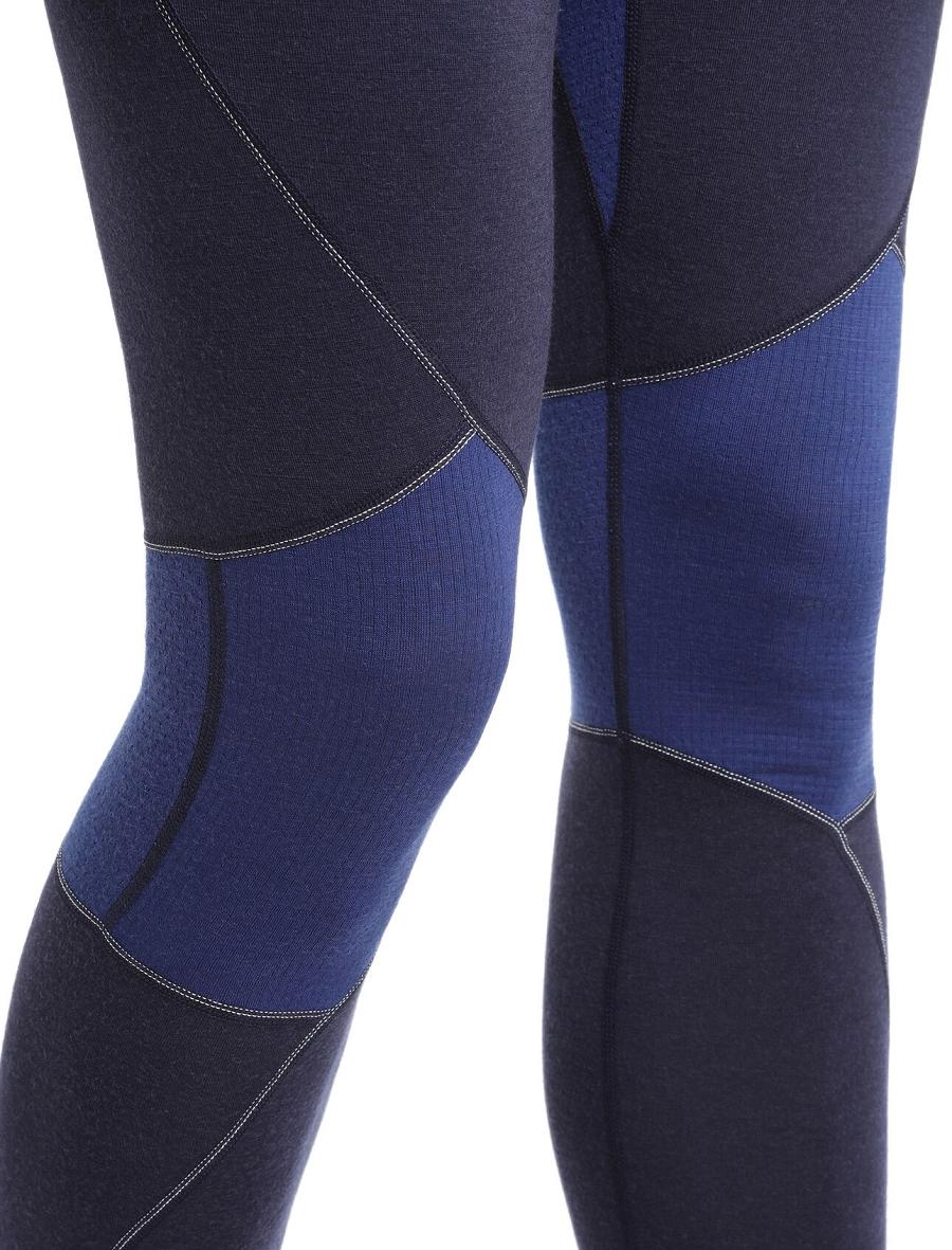 Icebreaker BodyfitZone™ Merino 260 Zone Thermal Leggings Miesten Base Layers Laivastonsininen Kuninkaallinen Sininen Laivastonsininen | FI 1392WNBY